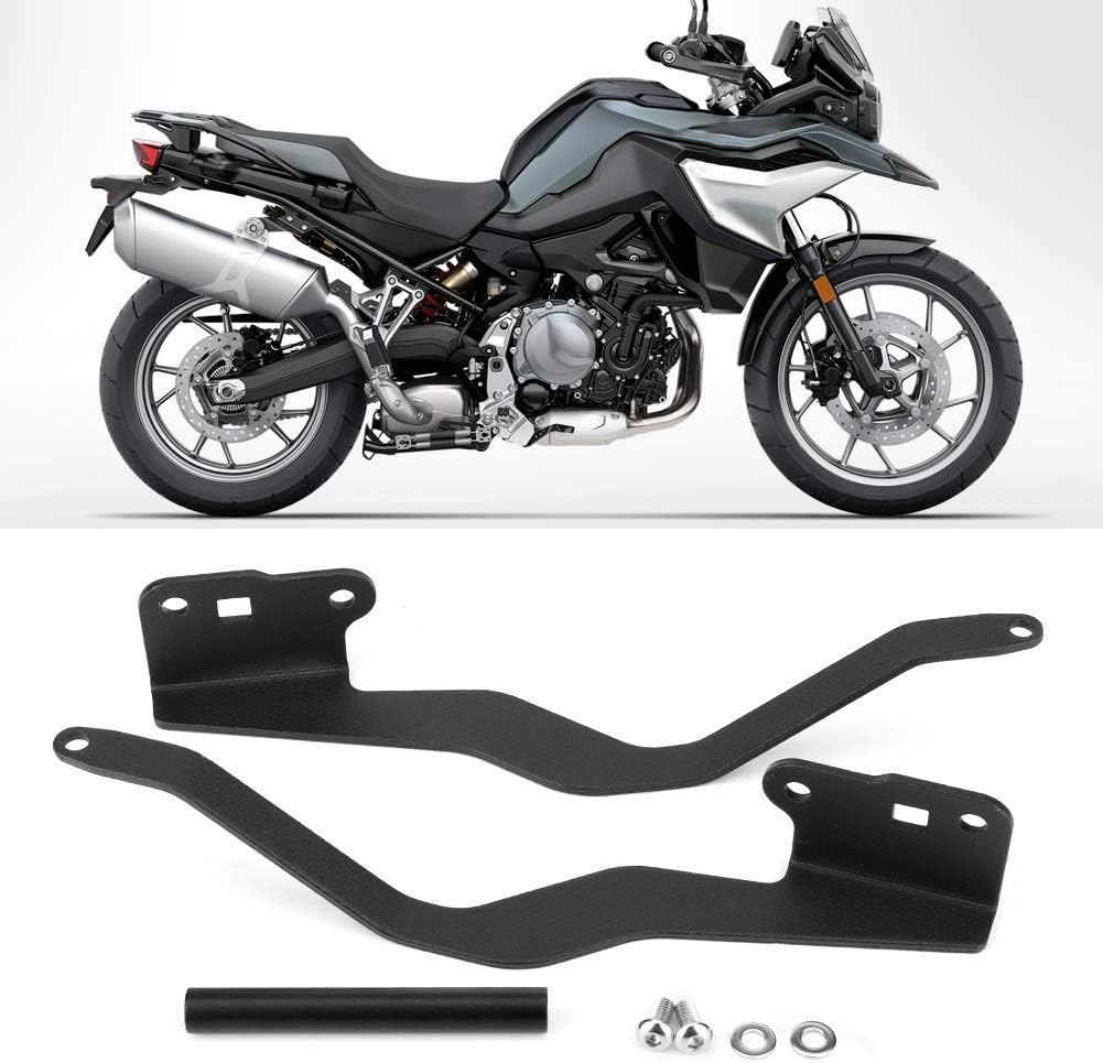 Acouto Soporte de navegación GPS para motocicleta, soporte de barra de manija delantera móvil para soporte de teléfono compatible con F750GS F850GS