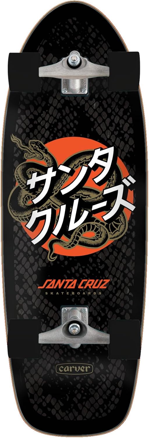 NHS Santa Cruz Skateboarding Cruiser Skateboard Completo
