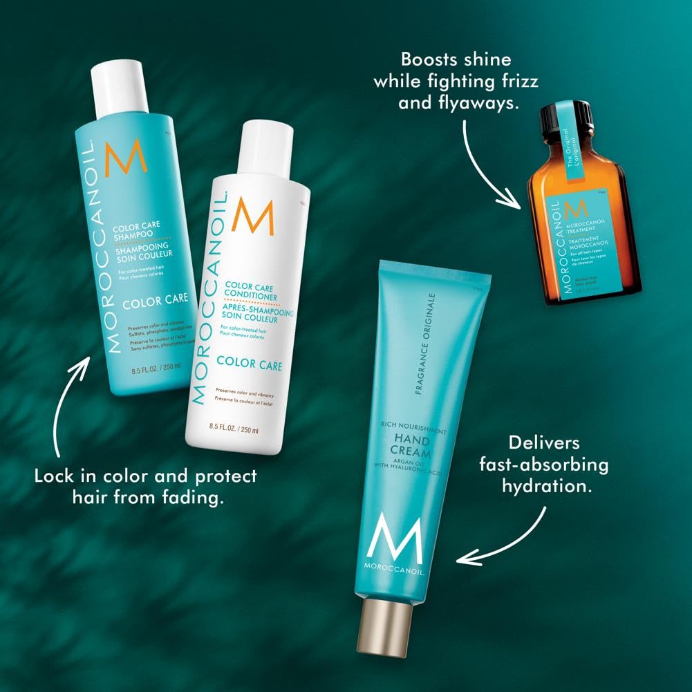 Moroccanoil Luminous Wonders set navideño para el cuidado del color