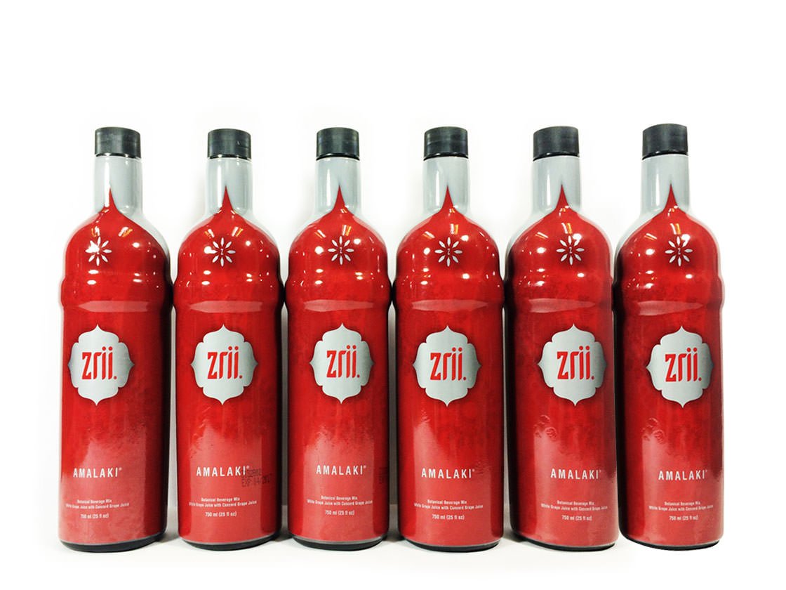 The Original Amalaki – 6 botellas Zrii AMALAKI Botanical Beverage Mix 25.4 fl oz