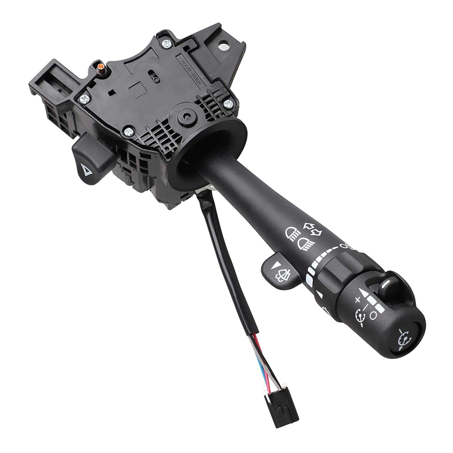 Bicos Interruptor de señal de giro, combinación de atenuador de limpiaparabrisas, interruptor multifunción, compatible con Chevy, Silverado, Tahoe,