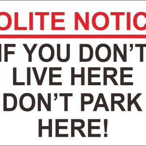 INDIGOS UG – Adhesivo – Seguridad – Advertencia – Aviso cortés Si no vives aquí, no aparques aquí – Señal de estacionamiento para residentes 11.811 INDIGOS UG – Adhesivo – Seguridad – Advertencia – Aviso cortés Si no vives aquí, no aparques aquí – Señal de estacionamiento para residentes 11.811