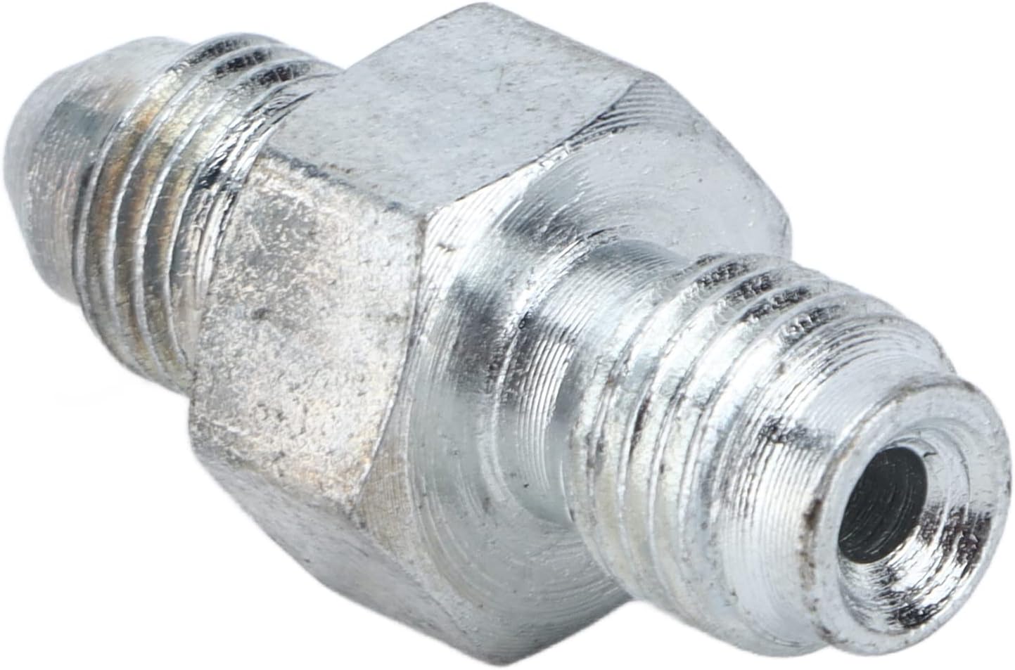Adaptador de llamarada invertida para automóvil 3AN macho a 38-24 adaptador de llamarada invertida, adaptador de línea de freno de metal sólido 316