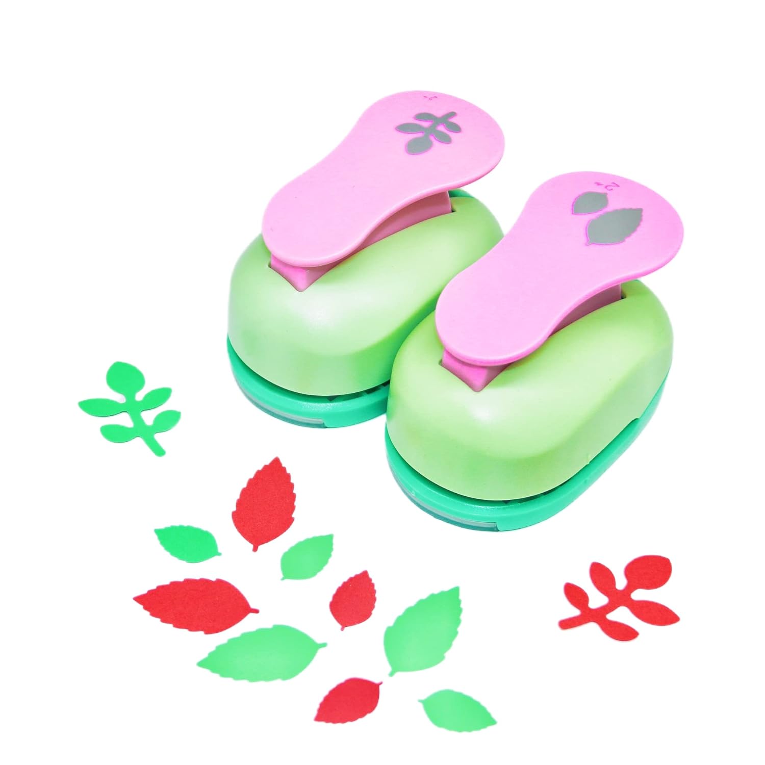 Cady Craft Punch – Punzones de papel de hoja de 2 pulgadas (2 pulgadas)