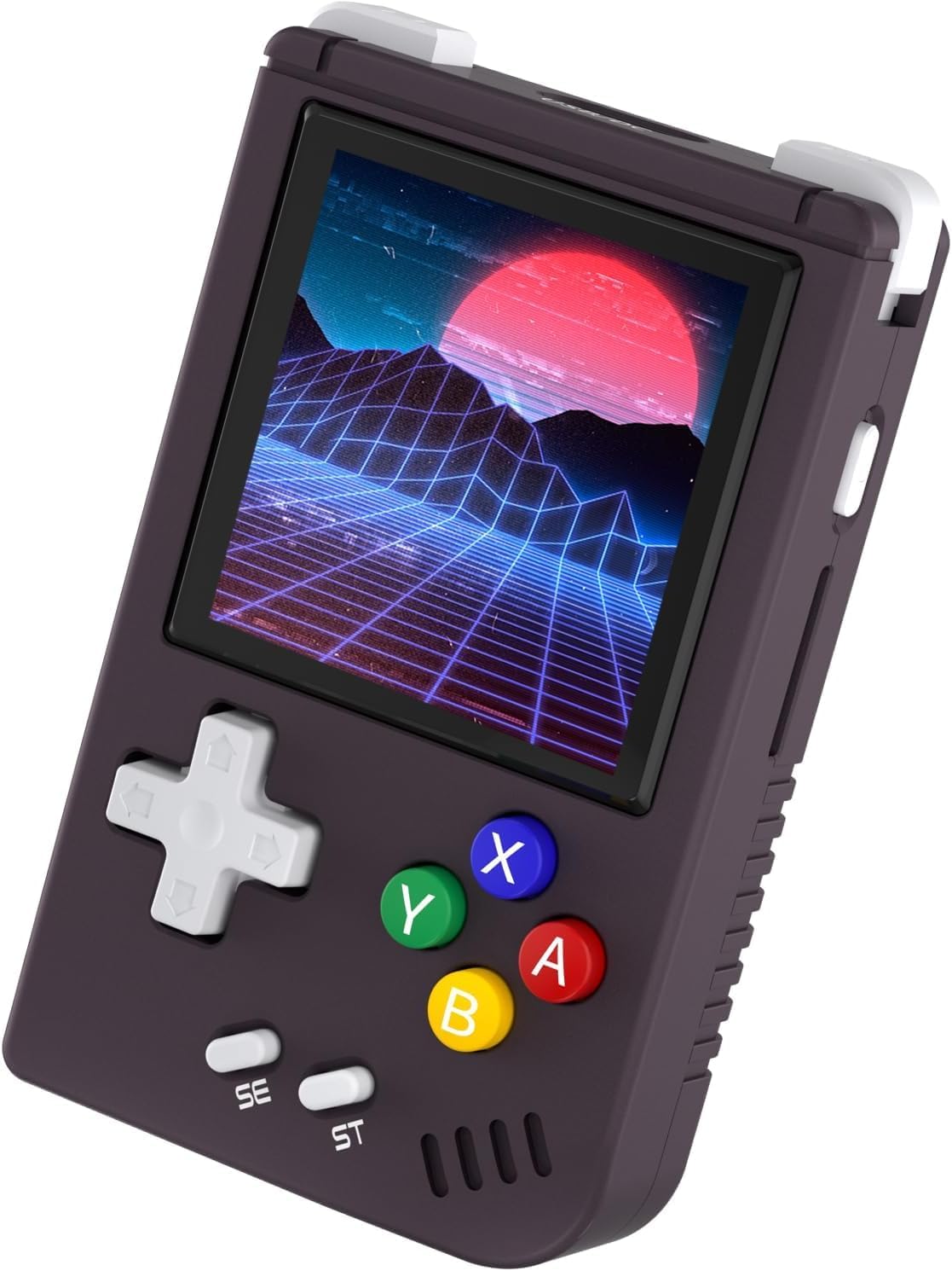 RG Nano Retro – Consola de juegos portátil, mini aleación de aluminio RG Nano con pantalla IPS de 1.54 pulgadas, rg Nano con tarjeta TF 64G