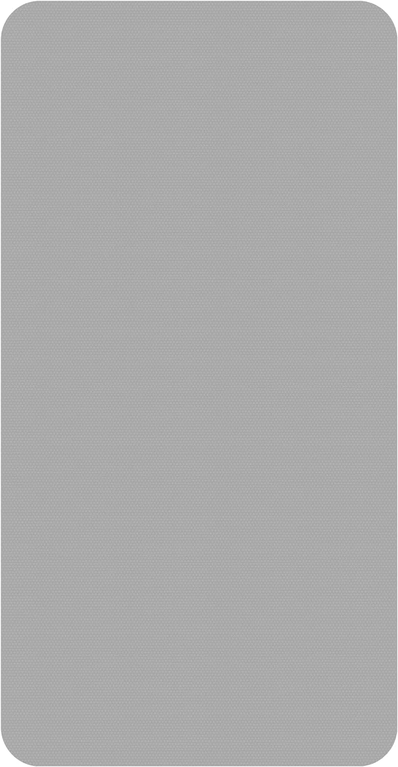 Kahuna Grip Alfombrilla antideslizante para baño y ducha – Gris (14×27)