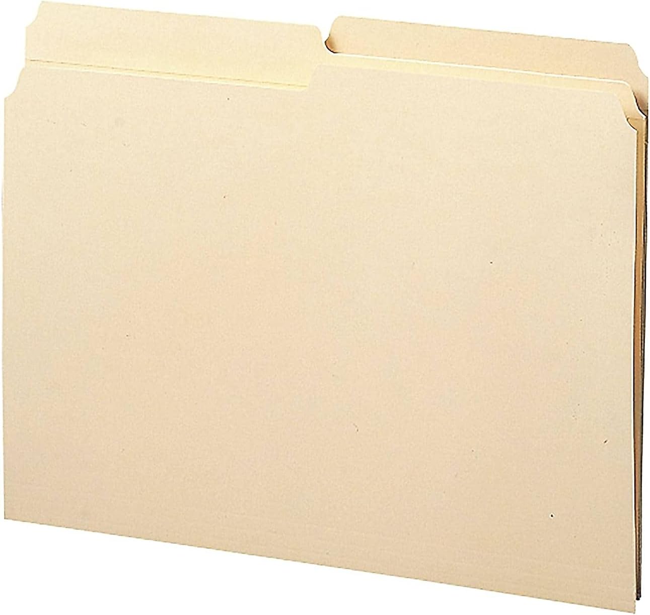 Smead 10326 Carpetas 12 Corte Surtido Reforzado Superior Pestaña Letra Manila 100Caja