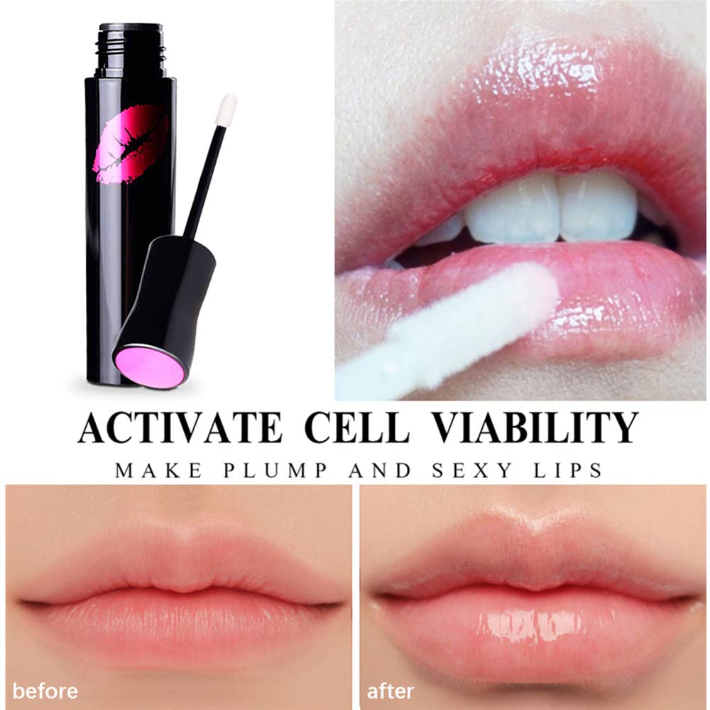 Dispositivo de relleno de labios+juego de brillo para labios, kit de herramientas de relleno de labios en forma de pez, potenciador de labios de