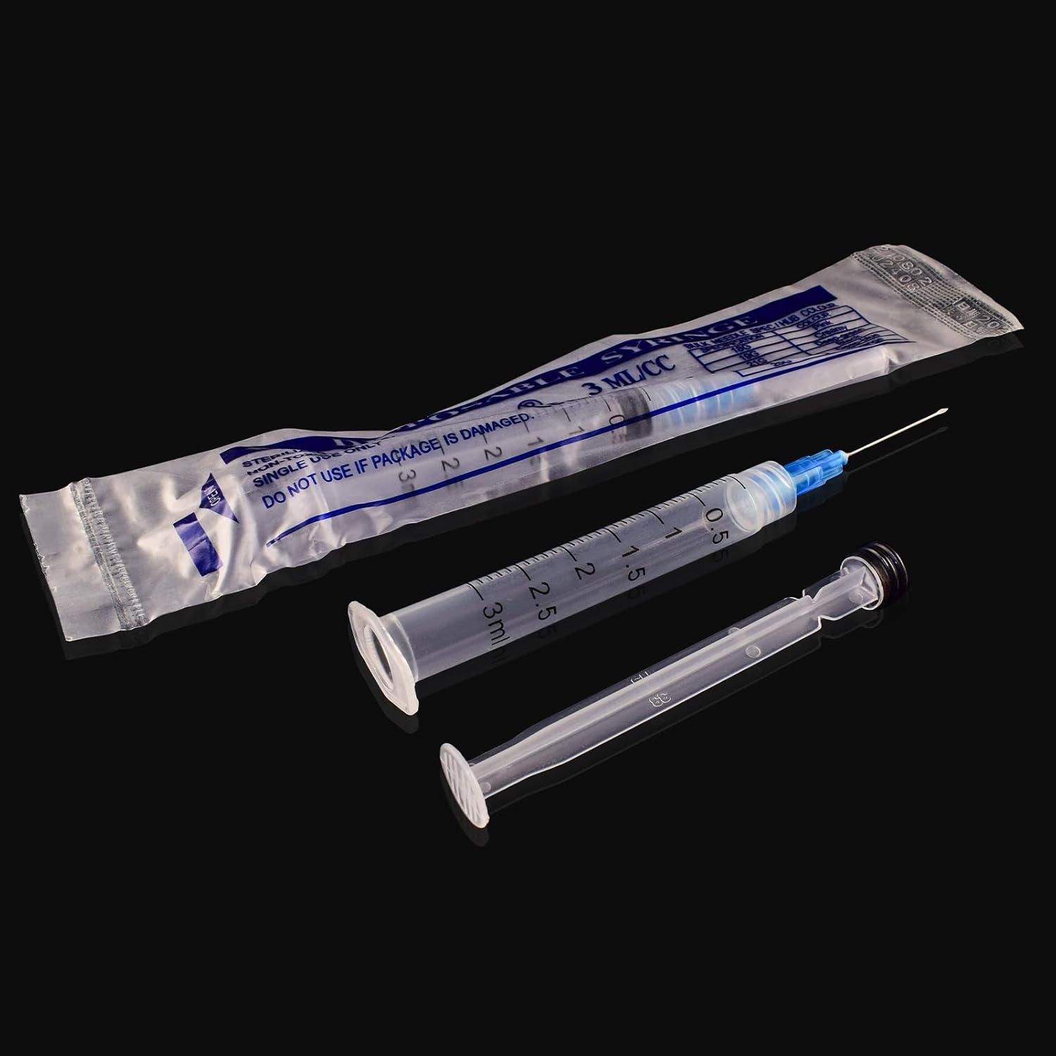 Desechables de 0.1 onzas líquidas con suministros de laboratorio de 0.81 oz, envueltos individualmente, paquete de 100