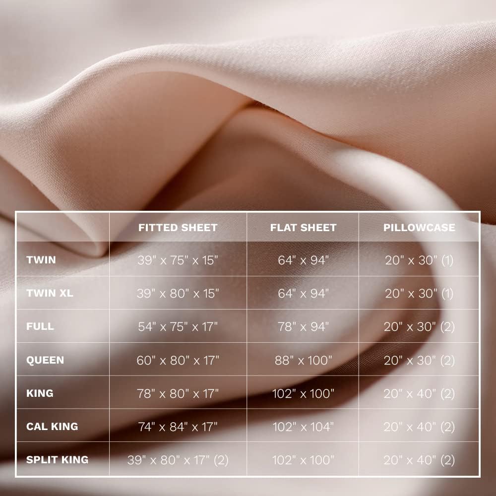 LUXOME Juego de funda de almohada 100% viscosa de bambú (King)  400 hilos  Absorbe la humedad  Cierre de sobre  Rubor