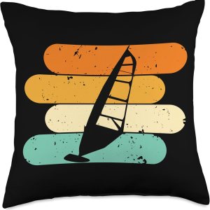 Windsurfer Windsurfing Windsurf Kitesurfing Motifs Retro Surfing Surfer Kitesurfer Windsurfer Throw Pillow, 18×18, Multicolor Windsurfer Windsurfing Windsurf Kitesurfing Motifs Retro Surfing Surfer Kitesurfer Windsurfer Throw Pillow, 18×18, Multicolor