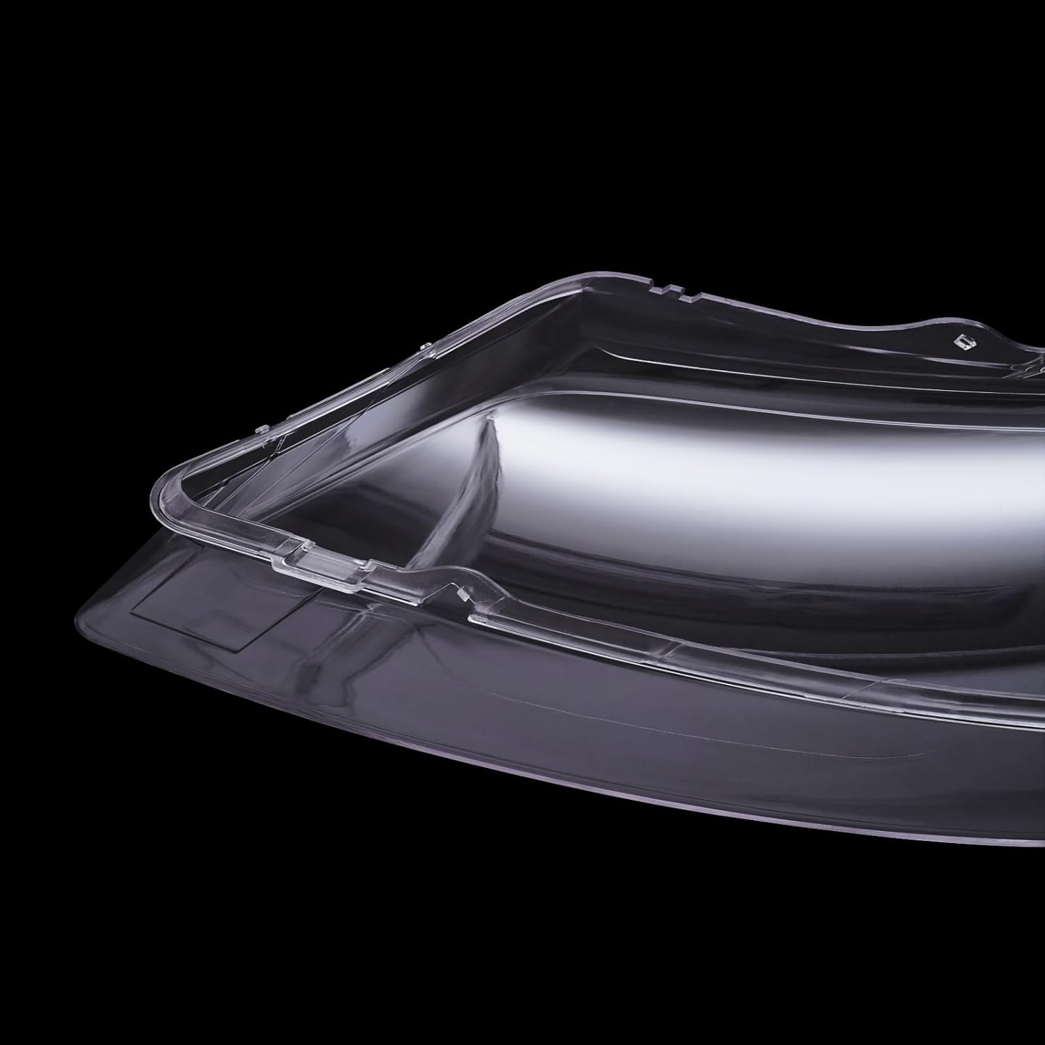 CNCEST Par de fundas de lente para faros delanteros, izquierdo y derecho, repuesto de pantalla para faros delanteros, compatibles con Audi Q7