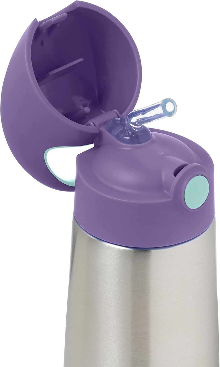b.box Botella de bebida aislada de 12 onzas  Mantiene las bebidas frías hasta 8 horas, calientes hasta 6 horas, acero inoxidable de doble pared
