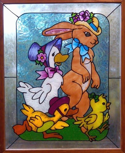 Pintura de color para ventana de vidrio de galerías a cuadros