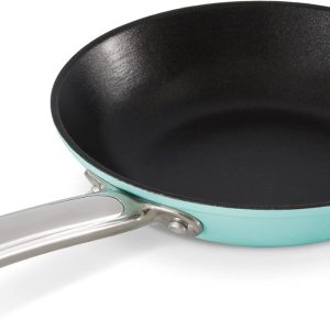 DASH Delish – Sartén ligera de hierro fundido de 10 pulgadas para panqueques, salsas, verduras, pasta y más, color azul DASH Delish – Sartén ligera de hierro fundido de 10 pulgadas para panqueques, salsas, verduras, pasta y más, color azul