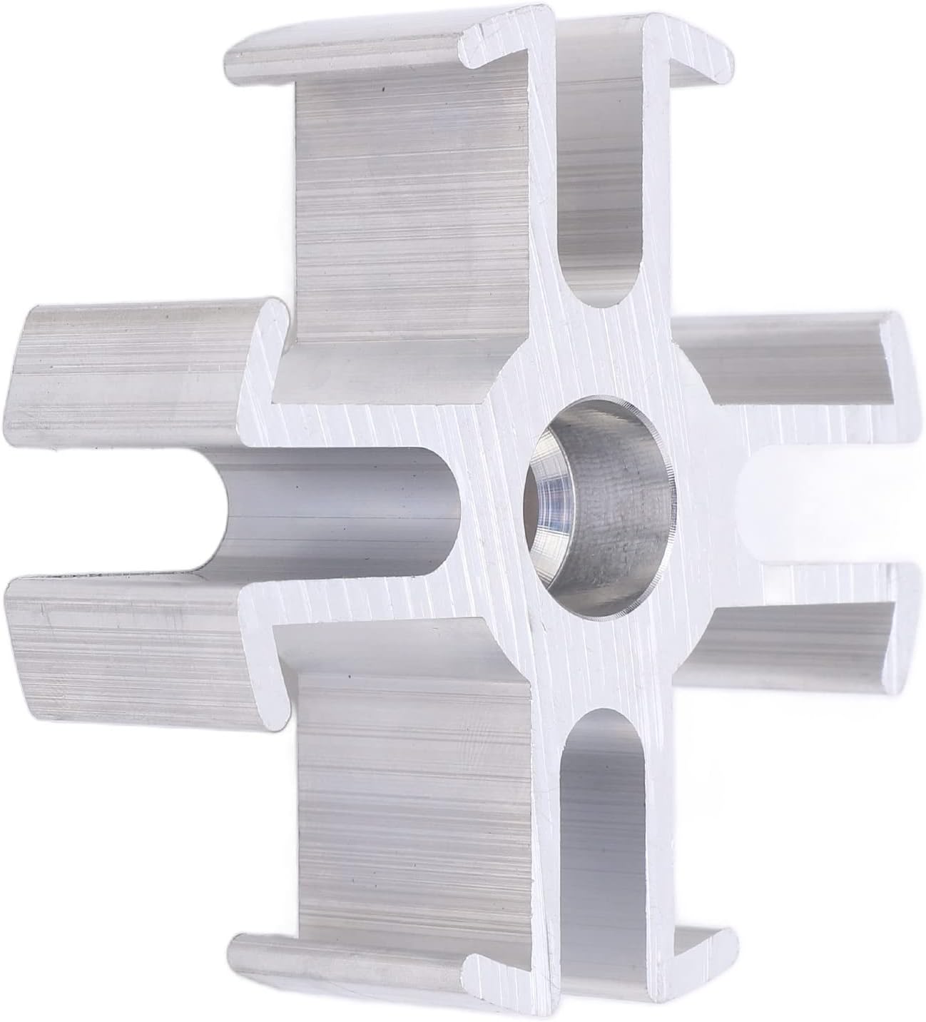 Kit espaciador de ventilador de radiador, kit espaciador de ventilador de aluminio de 1 pulgada, kit de espaciador de ventilador de refrigeración de