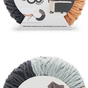 Bernat Blanket O’Go – Ovillo de lana Art Nouveau  Paquete de 2 unidades de 10.5 onzas  Poliéster  6 súper voluminosos  220 yardas  Tejidoganchillo Bernat Blanket O’Go – Ovillo de lana Art Nouveau  Paquete de 2 unidades de 10.5 onzas  Poliéster  6 súper voluminosos  220 yardas  Tejidoganchillo