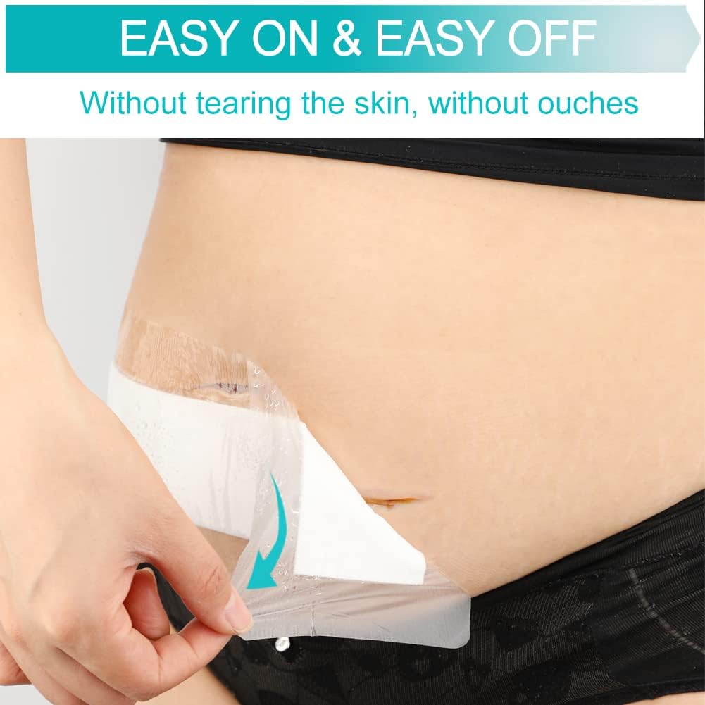 Vendajes de incisión impermeables para heridas grandes, reemplazo de rodilla y cadera, cinta adhesiva para vendaje de isla adheisve, protector de