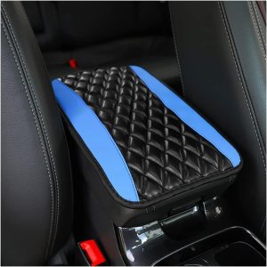 XINLIYA Cojín universal de cuero impermeable para consola central de automóvil, protector de caja de asiento para reposabrazos, cómodos accesorios XINLIYA Cojín universal de cuero impermeable para consola central de automóvil, protector de caja de asiento para reposabrazos, cómodos accesorios