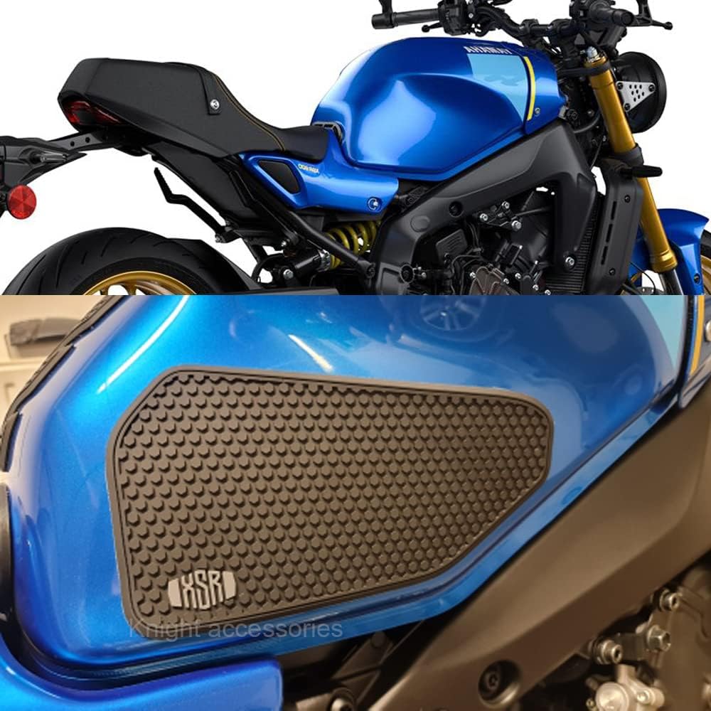 Para Yamaha XSR 900 XSR900 2022 2023 nuevas almohadillas de depósito de combustible de motocicleta Adhesivo lateral Gas Rodilla Grip Protector