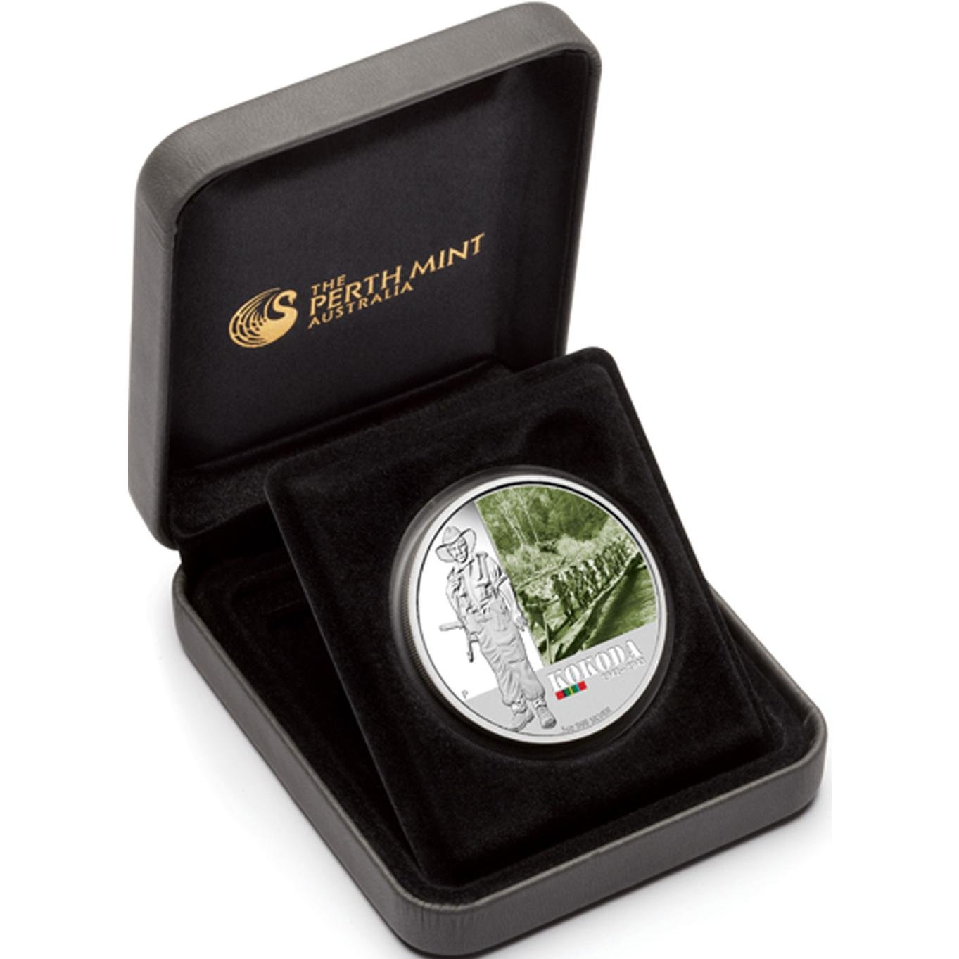2012 1 oz Proof Silver Battle of Kokoda Coin.