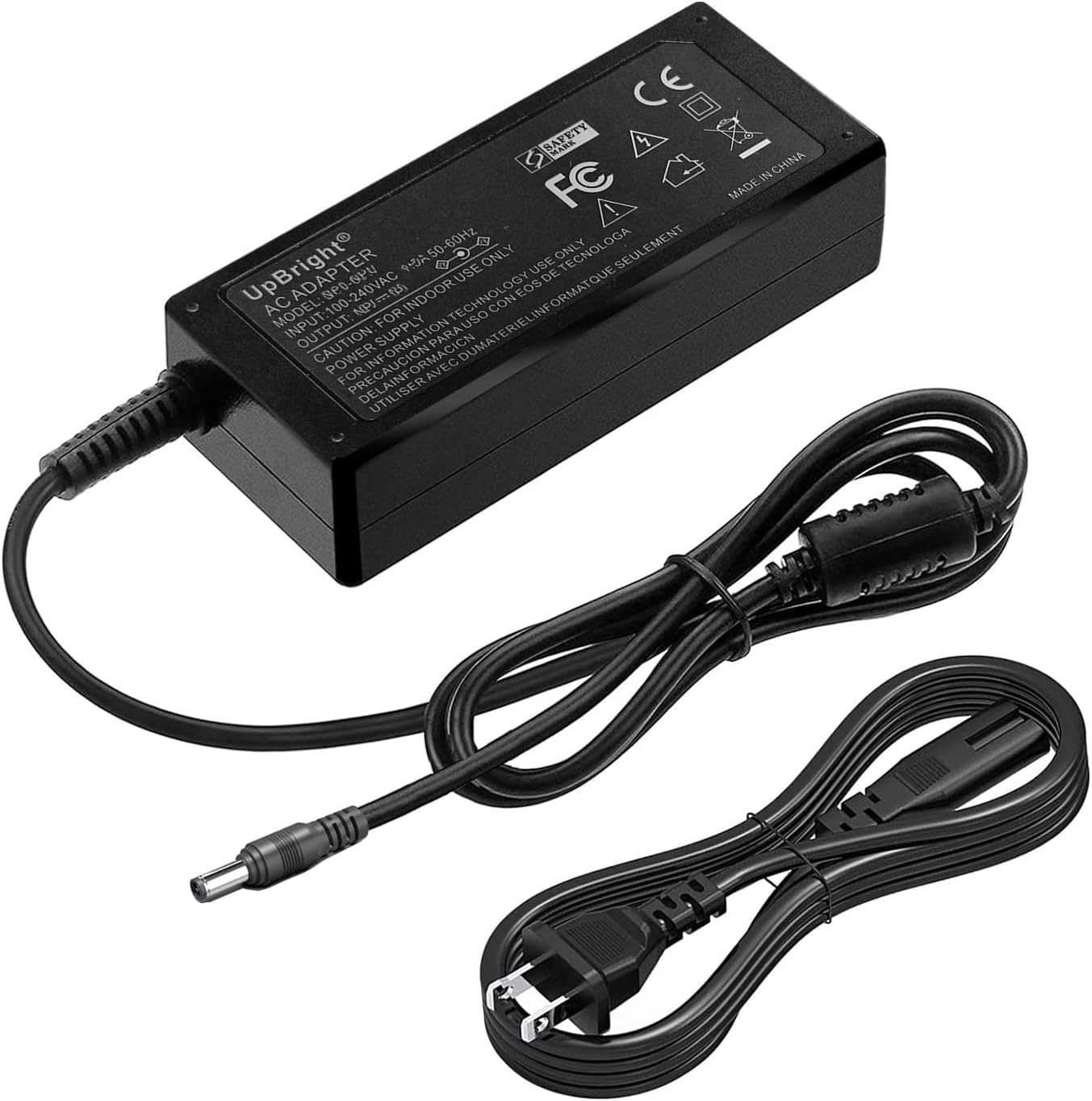 UpBright Adaptador CACC de 19 V compatible con Asus ADP-40KD BB ADP-40KDBB ADP40KD BB ADP40KDBB Delta Electronics Acer 19 V 2.1 A 19VDC 2.1A 40W