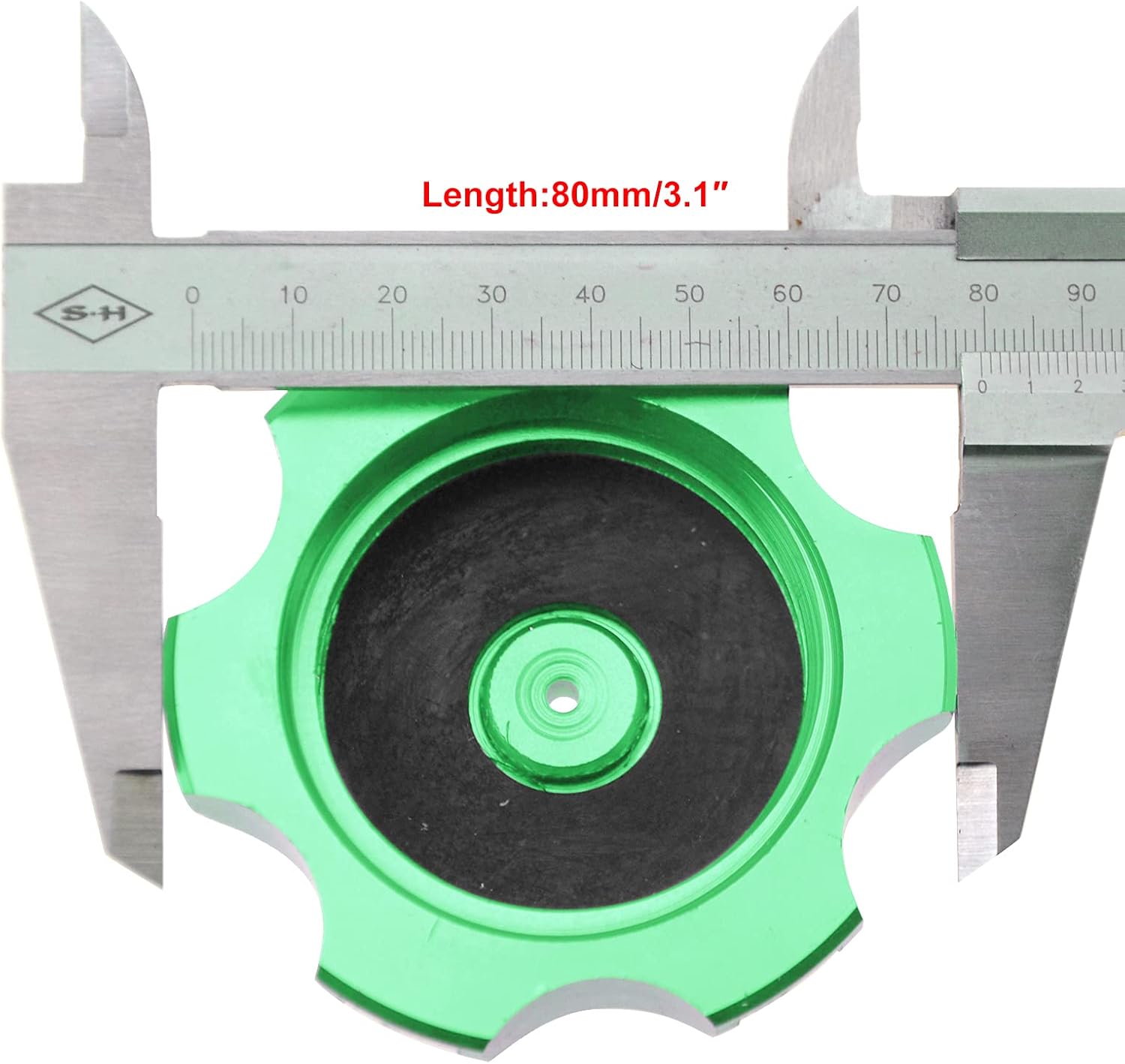 WOOSTAR Tapa de depósito de combustible CNC de repuesto para Taotao Roketa Apollo SSR 50cc 70cc 110cc 125cc 150cc ATV Dirt Bike Pit Bike Verde