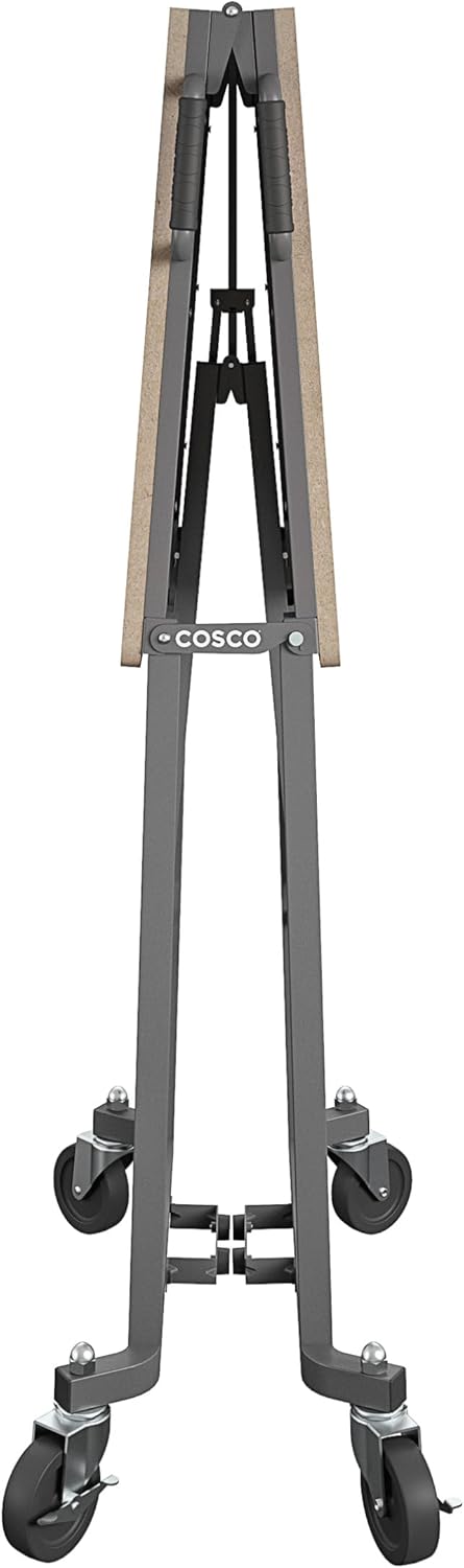 Cosco Products – Mesa de trabajo portátil de plegado inteligente.