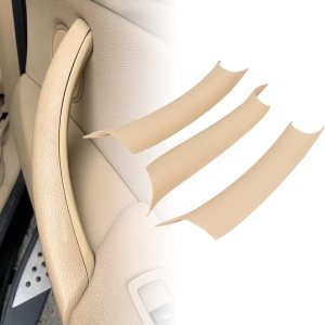 Cubiertas de manija de puerta compatibles con BMW X5 Series F15F85 2014-2018, BMW X6 Series F16F86 2015-2018 (3 piezas) (beige) Cubiertas de manija de puerta compatibles con BMW X5 Series F15F85 2014-2018, BMW X6 Series F16F86 2015-2018 (3 piezas) (beige)