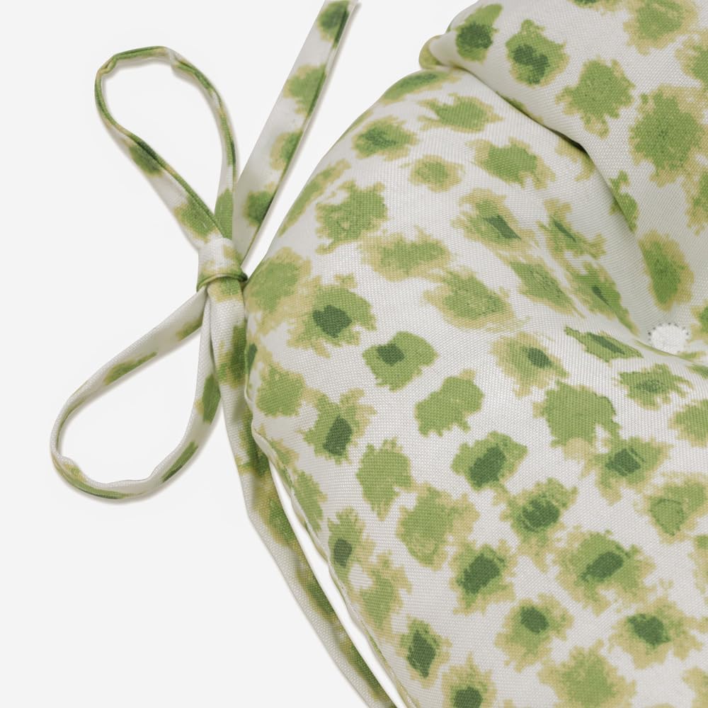 Pillow Perfect Almohadillas para sillas Alauda Grasshopper para exterioresinteriores, 2 unidades (paquete de 1), color verde