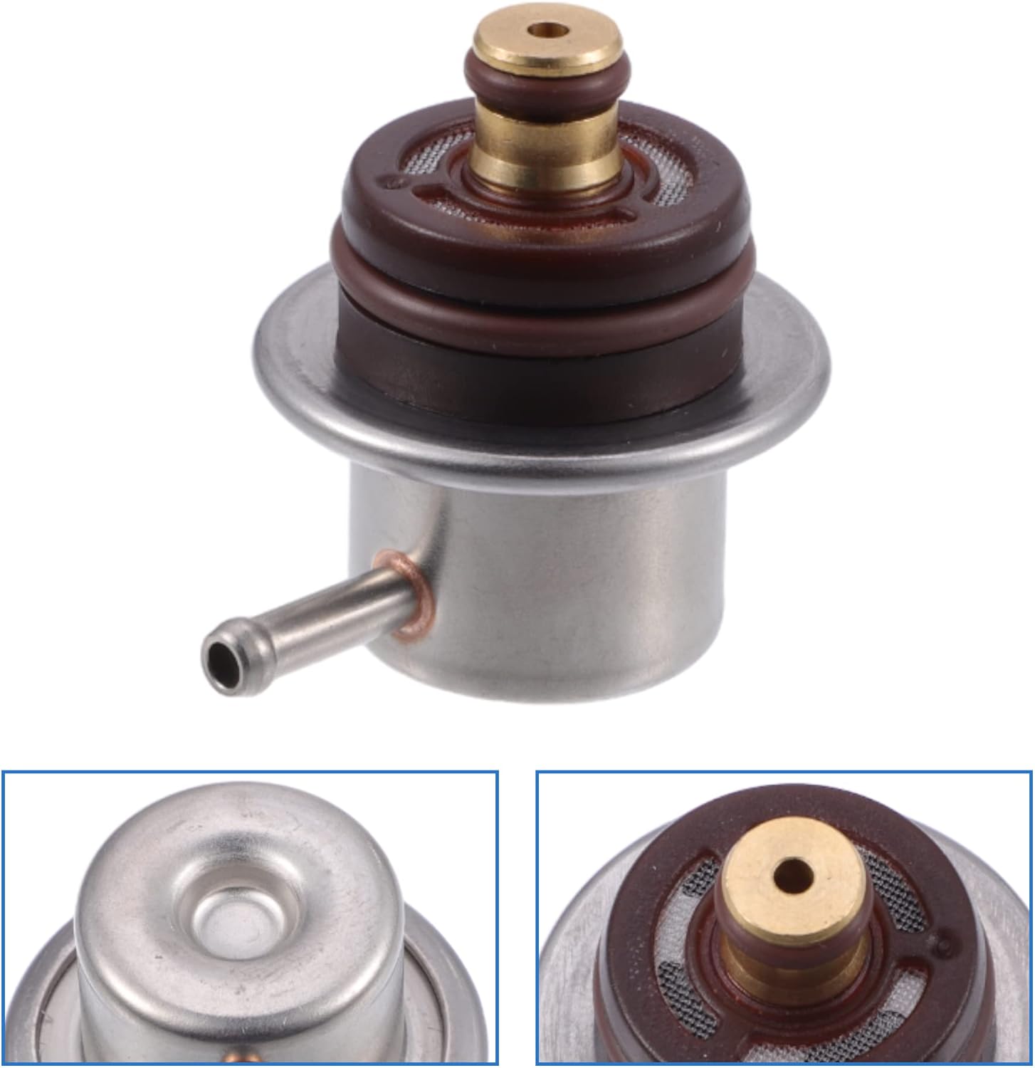 X AUTOHAUX Regulador de presión de inyección de combustible para Volkswagen EuroVan 1993 para Volkswagen EuroVan 1995 reemplaza 0280160557