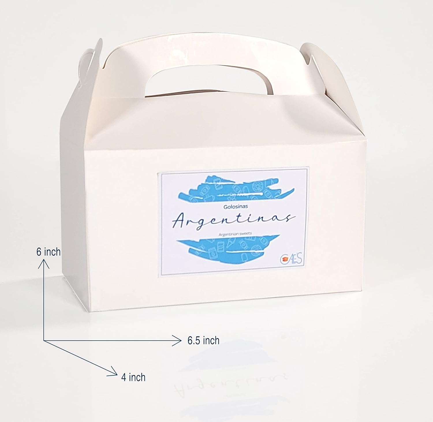 Caja de regalo de caramelos argentinos