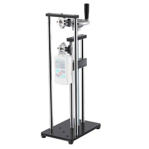 Mxmoonfree Soporte manual de prueba de fuerza, manómetro de empuje, accionado con rueda de mano, con carrera de 9.843 in9.8 pulgadas, 2 abrazaderas Mxmoonfree Soporte manual de prueba de fuerza, manómetro de empuje, accionado con rueda de mano, con carrera de 9.843 in9.8 pulgadas, 2 abrazaderas