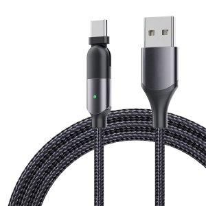 navor Cable de carga y transferencia de datos USB tipo C de 3.9 ft con cabezal giratorio de 180 , compatible con teléfonos SamsungLGMotoLG, navor Cable de carga y transferencia de datos USB tipo C de 3.9 ft con cabezal giratorio de 180 , compatible con teléfonos SamsungLGMotoLG,