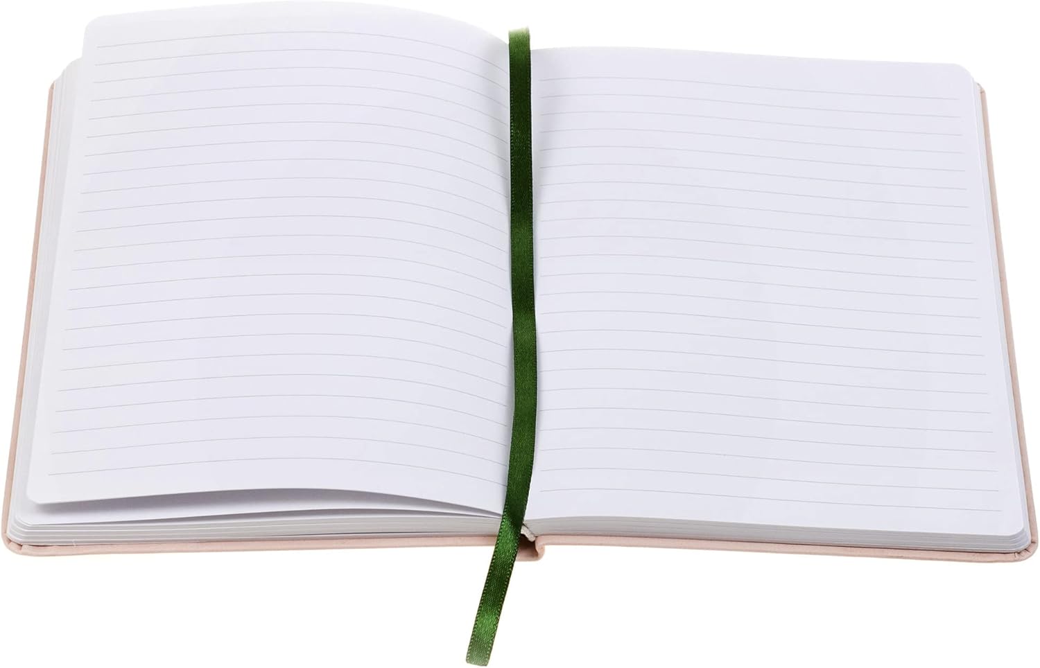 Eccolo Hey BRE – Cuaderno de rayas medianas, tapa flexible, diario de escritura A5, 256 páginas blancas a rayas, marcador de cinta, plano para el