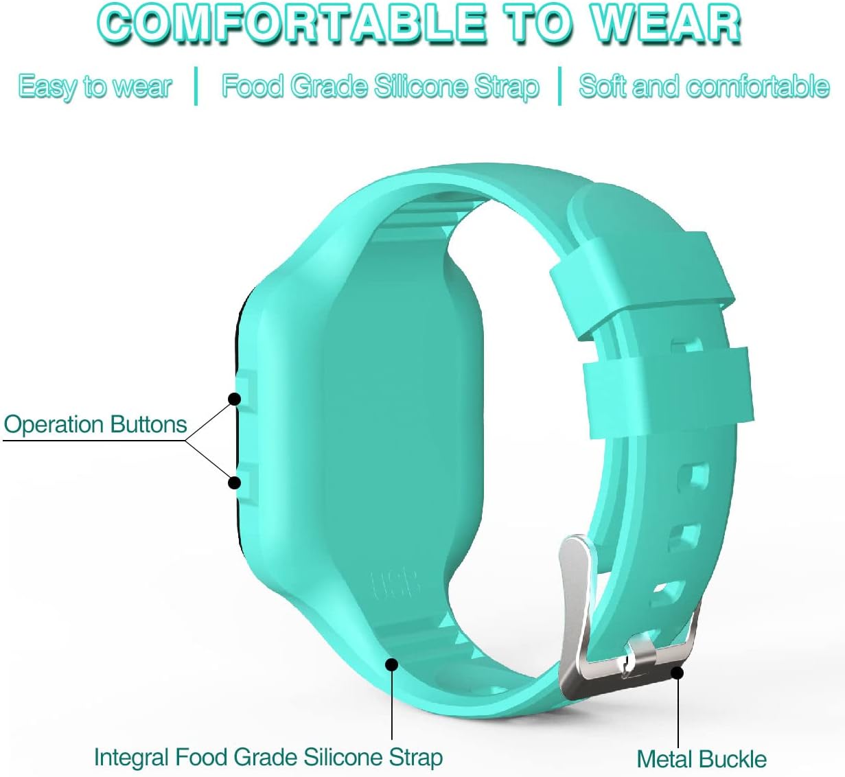 Reloj de seguimiento de actividad física sin Bluetooth, reloj podómetro digital, con conteo de pasos, distancia, calorías, cronómetro, despertador,