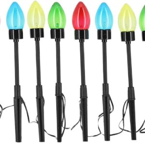 yxsian69g Luces de Navidad blancas cálidas, luz solar para exteriores, 12 LED, IP65, impermeable, camino, jardín, patio, estaca, camino, entrada, yxsian69g Luces de Navidad blancas cálidas, luz solar para exteriores, 12 LED, IP65, impermeable, camino, jardín, patio, estaca, camino, entrada,