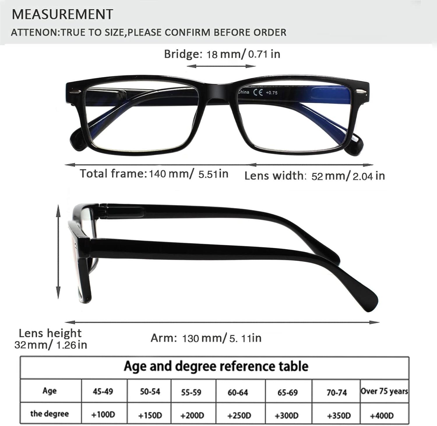 Henotin Paquete de 5 lentes de lectura de calidad, bisagra de resorte, lentes de bloqueo de luz azul para hombres y mujeres, Varios colores