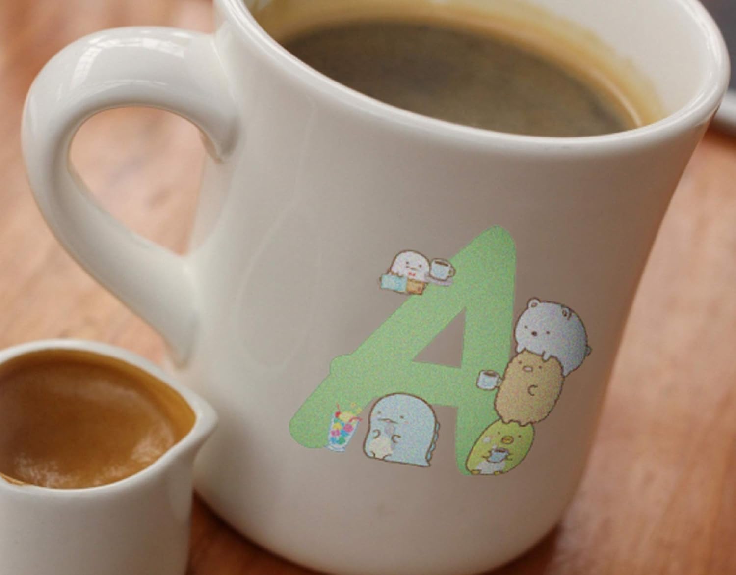SGA-005 Sumikko Gurashi Heat Resistant and Water Resistant Stickers, Alphabet, M, LAC Lark SANEI