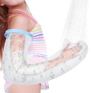 Funda para brazo de niño para ducha, protector impermeable de brazo completo fundido y vendaje, funda reutilizable de yeso con brazo roto, Funda para brazo de niño para ducha, protector impermeable de brazo completo fundido y vendaje, funda reutilizable de yeso con brazo roto,