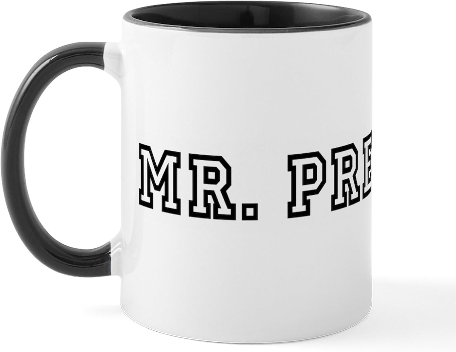 CafePress MR. PRESIDENT – Taza de café de cerámica, taza de té, 11 onzas