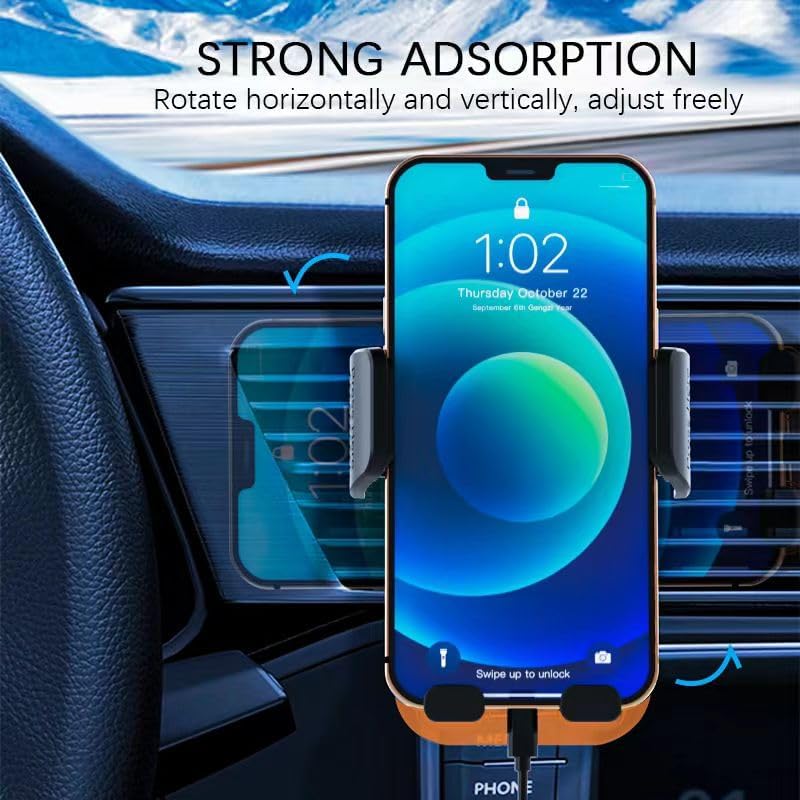 Soporte de teléfono para automóvil, soporte de teléfono para automóvil, soporte de teléfono, soporte de teléfono para ventilación de automóvil para