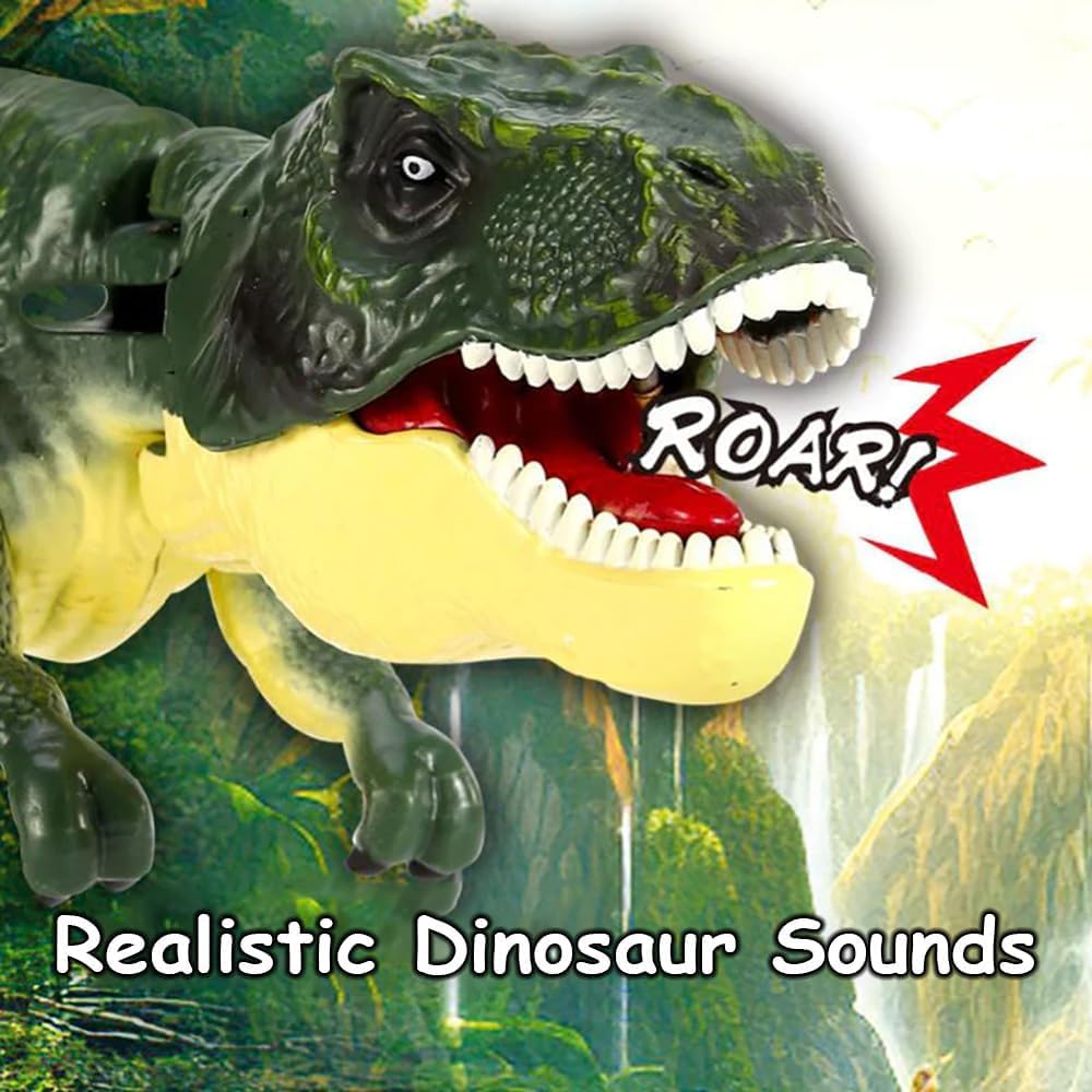 Trigger The T-Rex, juguete de dinosaurios, juguetes de dinosaurios con sonido de dianosaurio, juguetes de dinosaurio mordedor, juguete de agarre de