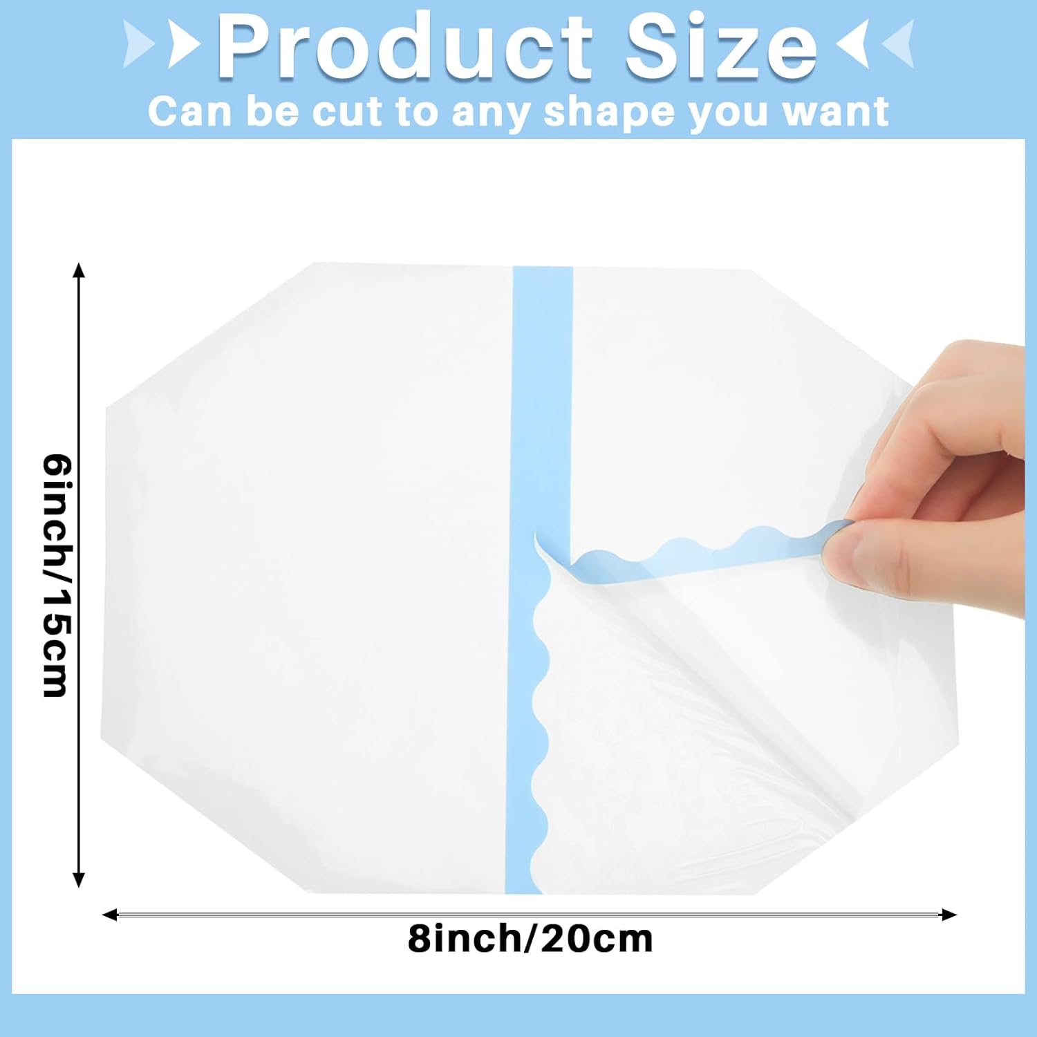 50 cintas octágonas para levantar muslos, cinta invisible para muslos, cinta adhesiva transparente para celulitis, para mujeres y niñas, para