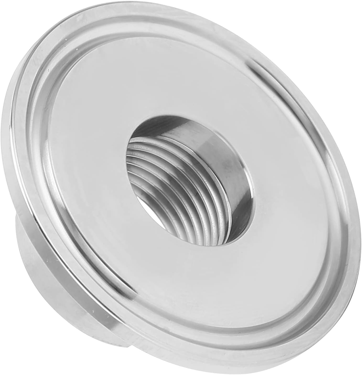 Adaptador hembra, adaptador hembra NPT de acero inoxidable 304 HFS(R) de 1.5 a 12 pulgada para montaje de tubería de triple abrazadera