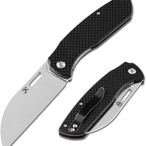 KANSEPT Cuchillo plegable de bolsillo convicto EDC Cuchillo plegable para acampar 3.3 ” Negro lavado a la piedra 60.6 in Material Cuchillo plegable KANSEPT Cuchillo plegable de bolsillo convicto EDC Cuchillo plegable para acampar 3.3 ” Negro lavado a la piedra 60.6 in Material Cuchillo plegable