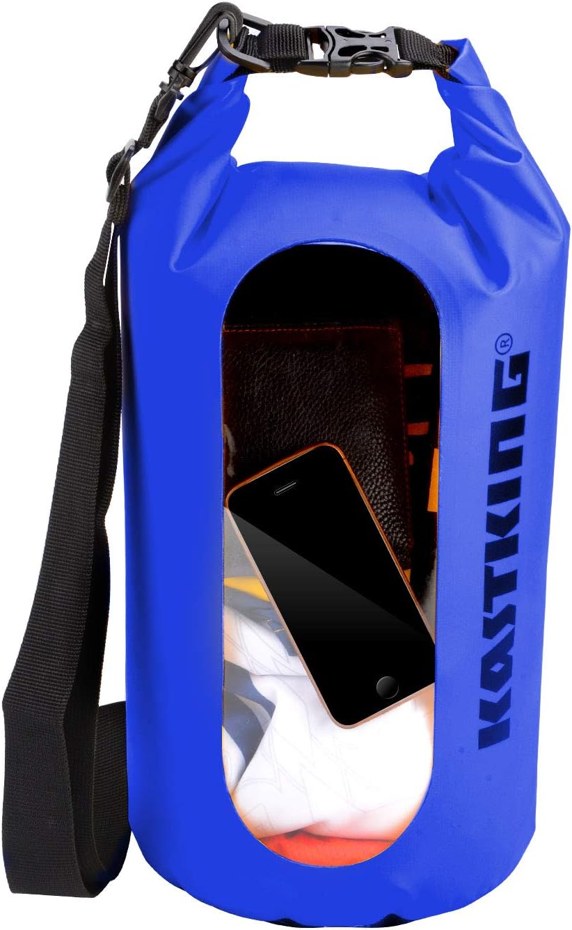 KastKing Bolsas secas, bolsas de almacenamiento 100% impermeables, construcción de grado militar para natación, kayak, canotaje, senderismo,
