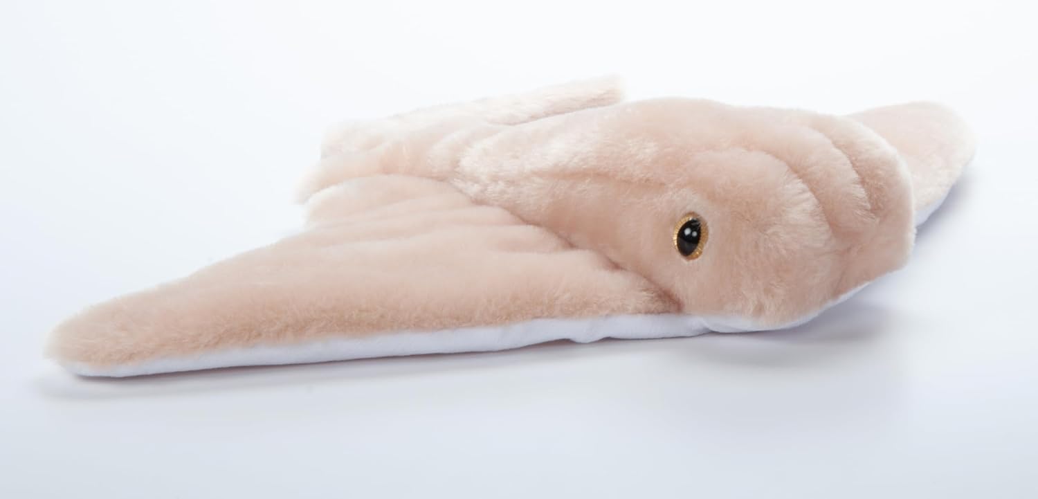 The Petting Zoo Cownose Ray – Peluche de peluche, regalos para niños, animales marinos Wild Onez, juguete de peluche de rayas de 24 pulgadas de