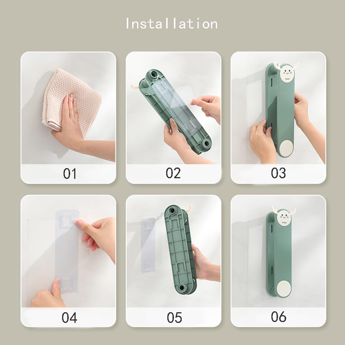 Organizador de colgar para montar en la pared, estante de almacenamiento expandible para ropa, sin taladrar, ahorro de espacio, soporte plegable