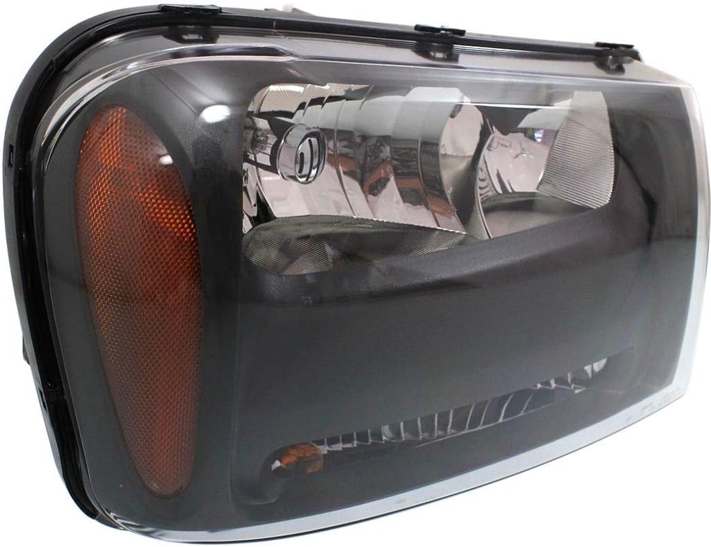 Para Chevy Trailblazer 2006-2009 Conjunto de faros delanteros 06-2007 LT 08-2009 L, modelo lado del pasajero, certificado CAPA  GM2503304  25970908,